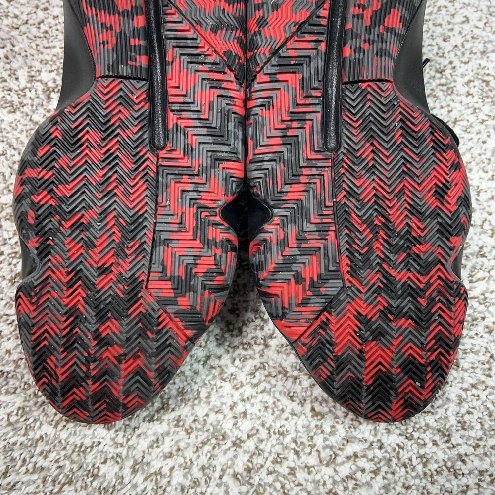 Adidas Shoes Mens Size 11 Black Louisville Cardinals Pro Bounce Basketball Low